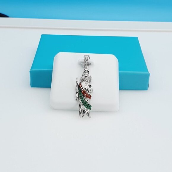 "925 Sterling Silver CZ Beautiful Pendant for Women, 1USPAR4066 - Picture 6 of 11